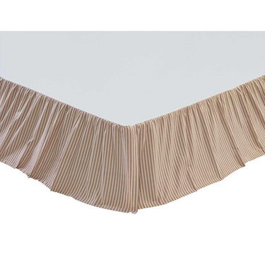Ozark Red Ticking Stripe Bed Skirts VHC Brands - The Fox Decor